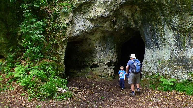 Photograph of King Arthur's Cave